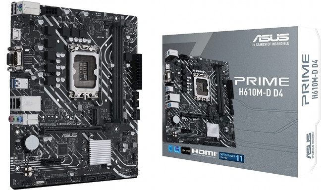 Asus PRIME H610M-D D4 H610 - Socket 1700