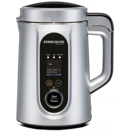Suppen und Veggie Drink Maker SVD 1400 Vera (edelstahl/schwarz, 1.400 Watt, 1,3 Liter)
