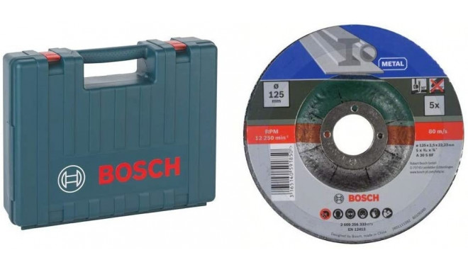 Bosch Powertools plastic case, empty (blue, 2605438170)