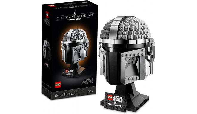 LEGO 75328 Star Wars Mandalorian Helmet Construction Toy (from Marvel Avengers Infinity Gauntlet and