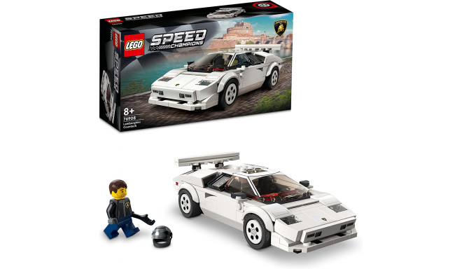LEGO Speed Champions mänguklotsid Lamborghini Countach Construction Toy (76908)