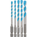 Bosch Expert HEX-9 MultiConstruction drill set, 5 pieces (O 4 / 5 / 6 / 8mm)