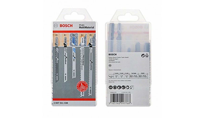 Bosch jigsaw blade set MultiMaterial, pack of 15