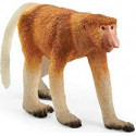 Schleich proboscis monkey, play figure