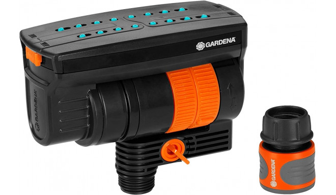 GARDENA Pipeline Square Sprinkler (black/orange)