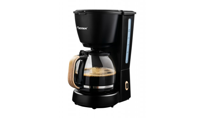 Bestron coffee machine ACM900BW black/wood - 1000W