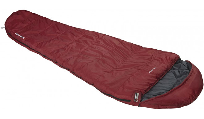 Schlafsack TR 300 (dunkelrot/grau)