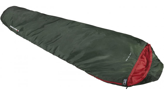 High Peak Lite Pak 1200, sleeping bag (green/red)