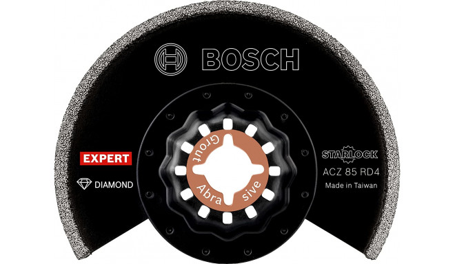 Bosch Expert diamond segment saw blade ACZ 85 RD4 Grout + Abrasive, ? 85mm (10 pieces)