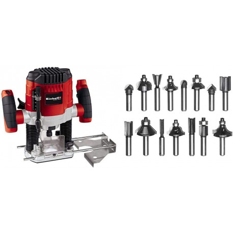 Einhell router TC-RO 1155 E (red/black, 1,100 watts)