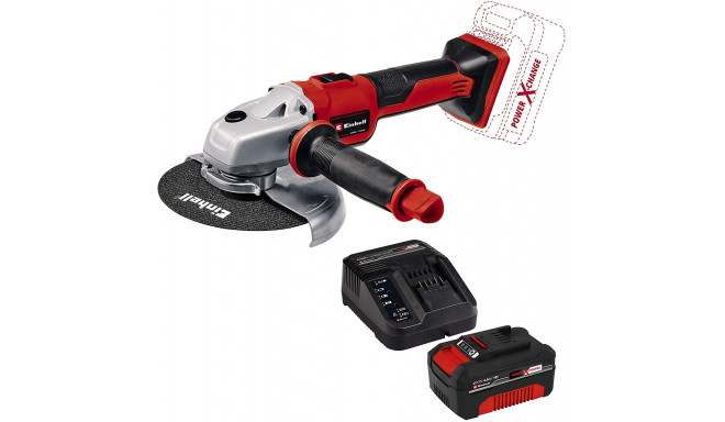 Einhell cordless angle grinder TE-AG 18/150 Li BL - Solo (red/black, without battery and charger)