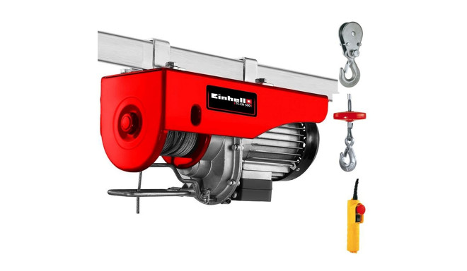 Einhell cable hoist TC-EH 500, cable winch (red, 800 watts)