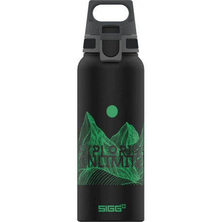 SIGG drinking bottle WMB ONE Pathfinder Black 1.0 liter (black)