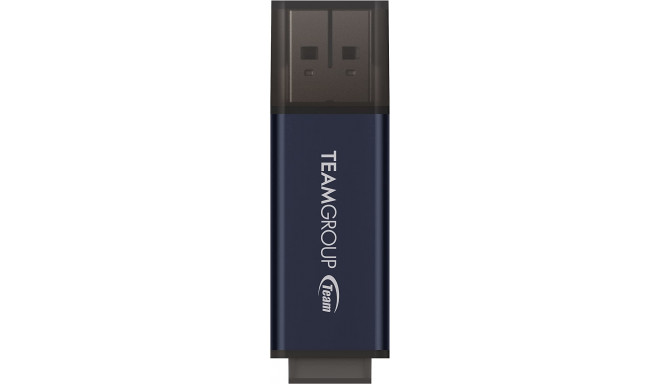 Team Group C211 256GB USB Flash Drive (Dark Blue Gray USB-A 3.2 Gen 1)