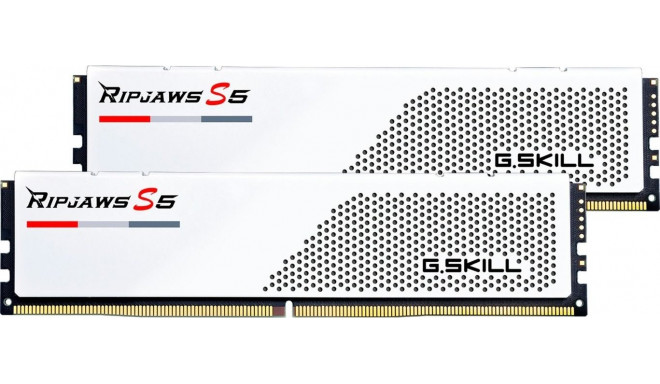 G.Skill RAM DDR5 32GB 6000 CL 32 Dual-Kit DIMM white