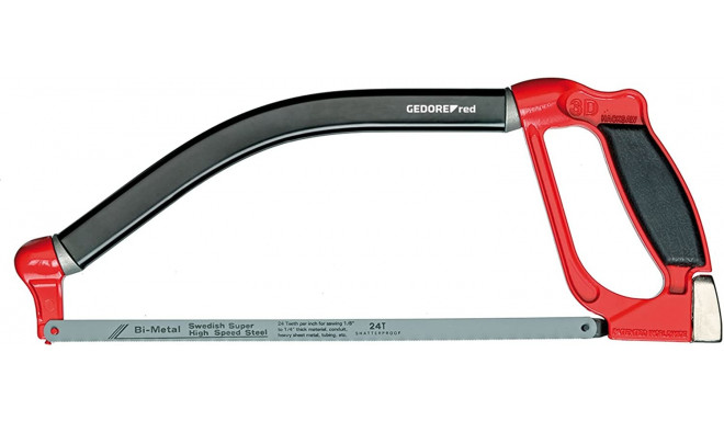 GEDORE Red multifunction saw, blade length 300mm, hacksaw (red/black)
