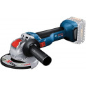 Bosch X-LOCK cordless angle grinder GWX 18V-10 Professional solo, 18V (blue/black, without battery a