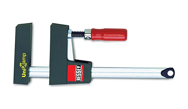 Bessey Light body clamp UniKlamp UK80 (black/red, 800 / 80)