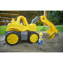 BIG Power-Worker excavator + figure, toy vehicle (yellow/grey)