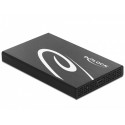 DeLOCK external enclosure for 2.5? SATA HDD / SSD with SuperSpeed USB 10 Gbps (USB 3.1 Gen 2), drive