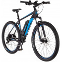 FISCHER Bicycle Montis EM1724.1 (2022), Pedelec (black/blue, 51 cm frame, 29)