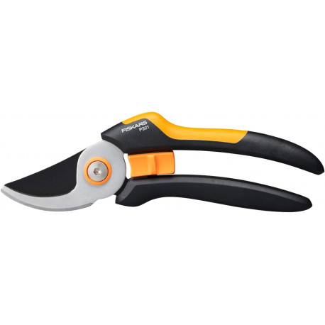 Fiskars secateurs Solid M Bypass P321, orange/black
