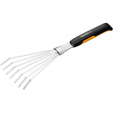 Fiskars Xact Hand Fan Rake (black/stainless steel)