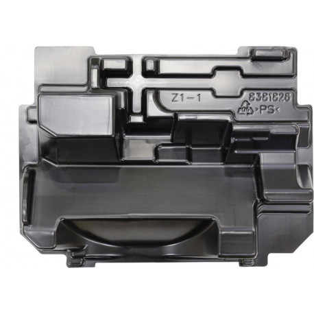Makita deep-drawn part 837670-0, insert for DTD / DTS / DTW / BTD (black, for MAKPAC size 2)