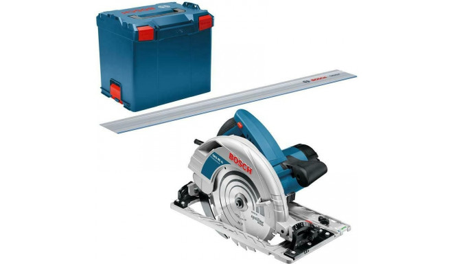 Bosch Hand-held circular saw GKS 85 G Professional (blue, 2200 watts, L-BOXX, guide rail FSN 1400)