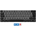 Sharkoon SKILLER SAC20 S4, keycap (black, 61 pieces, ISO layout (DE), for SKILLER SGK50 S4)