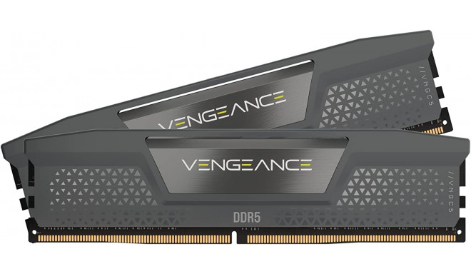 Corsair DDR5 - 64GB - 5200 - CL - 40 - Dual Kit, memory (black, CMK64GX5M2B5200Z40, Vengeance, for A