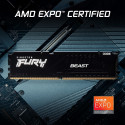 Kingston FURY DDR5 - 32GB - 5600 - CL - 36 - Dual Kit, memory (black, KF556C36BBEK2-32, Fury Beast )