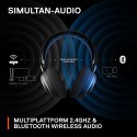 SteelSeries Arctis Nova 7P, gaming headset (black/blue, USB-C, Bluetooth)