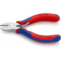 KNIPEX side cutters 70 15 110, cutting pliers (red/blue, length 110mm)