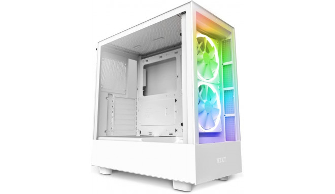 NZXT H5 Elite All White, tower case (white (matt), tempered glass)