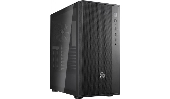 SilverStone FARA R1 V2, tower case (black, tempered glass)