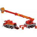 Simba Fireman Sam 2-in-1 rescue crane, toy vehicle (red/yellow)