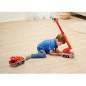 Simba Fireman Sam 2-in-1 rescue crane, toy vehicle (red/yellow)