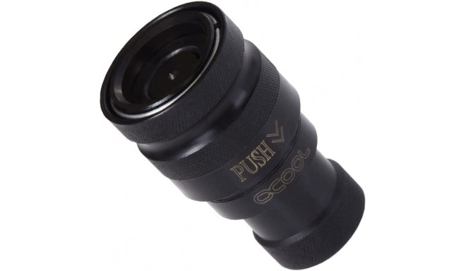 Alphacool icicle quick release coupling G1/4 IG - Deep Black (black (matt))