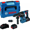 Bosch cordless hammer drill GBH 18V-26 F Professional, 18V (blue/black, 2x battery ProCORE18V 5.5Ah,