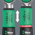 Wera Safe-Torque A1 Set 1, 10 pieces, torque wrench (black/green, 1/4" square, 2-12 Nm)