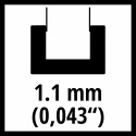 Einhell Replacement sword 4500194, saw sword (20cm, 1.1mm)