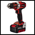 Einhell Tool set TE-TK 18/2 Li Kit (red/black, Cordless drill driver and Cordless angle grinder, Li-