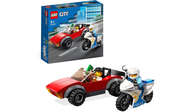 LEGO 60392 City Police Motorbike Pursuit Construction Toy