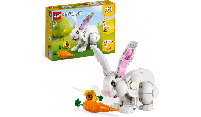 LEGO 31133 Creator 3in1 White Rabbit Construction Toy