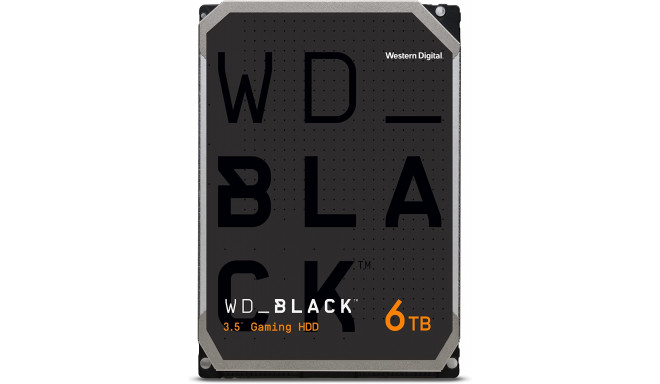 WD Black Hard Drive - 6TB - SATA - 3.5