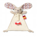 Babyono RABBIT MILLY cuddly toy with a dummy holder 1527