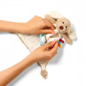 Babyono DOG WILLY cuddly toy with a dummy holder 1523