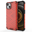 Hurtel kaitseümbris Honeycomb iPhone 13, punane