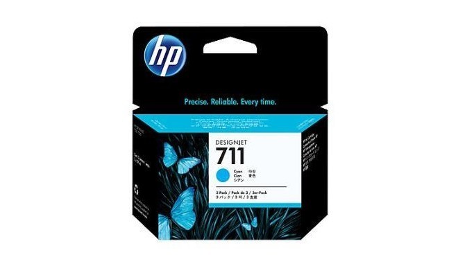 Ink HP 711 cyan | 3x29ml